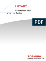 Quick Start: Satellite /satellite Pro P70 - A Series