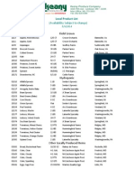 (Availability Subject To Change) : Field Grown