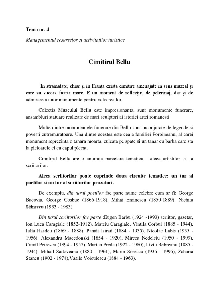 Cimitirul Bellu