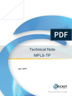 Orckit-Corrigent MPLS-TP Technical Note 1212