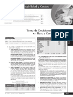 Area Contable - Toma de Decio. en Base A Costos