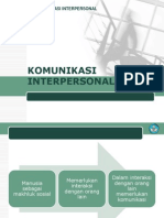 Bab 1.1 Komunikasi Interpersonal