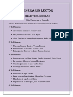 Itinerario Lector