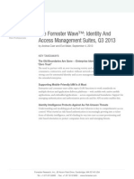 The Forrester Wave™: Identity and Access Management Suites, Q3 2013