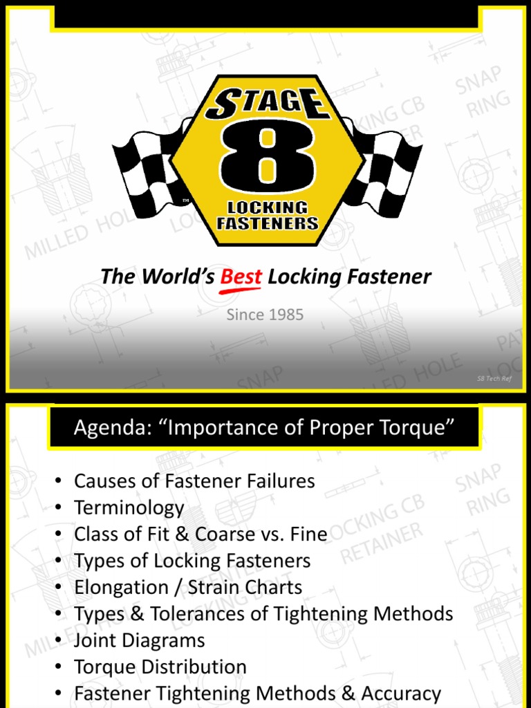 Ultimate Guide to Locking Fasteners | PDF | Screw | Materials Science
