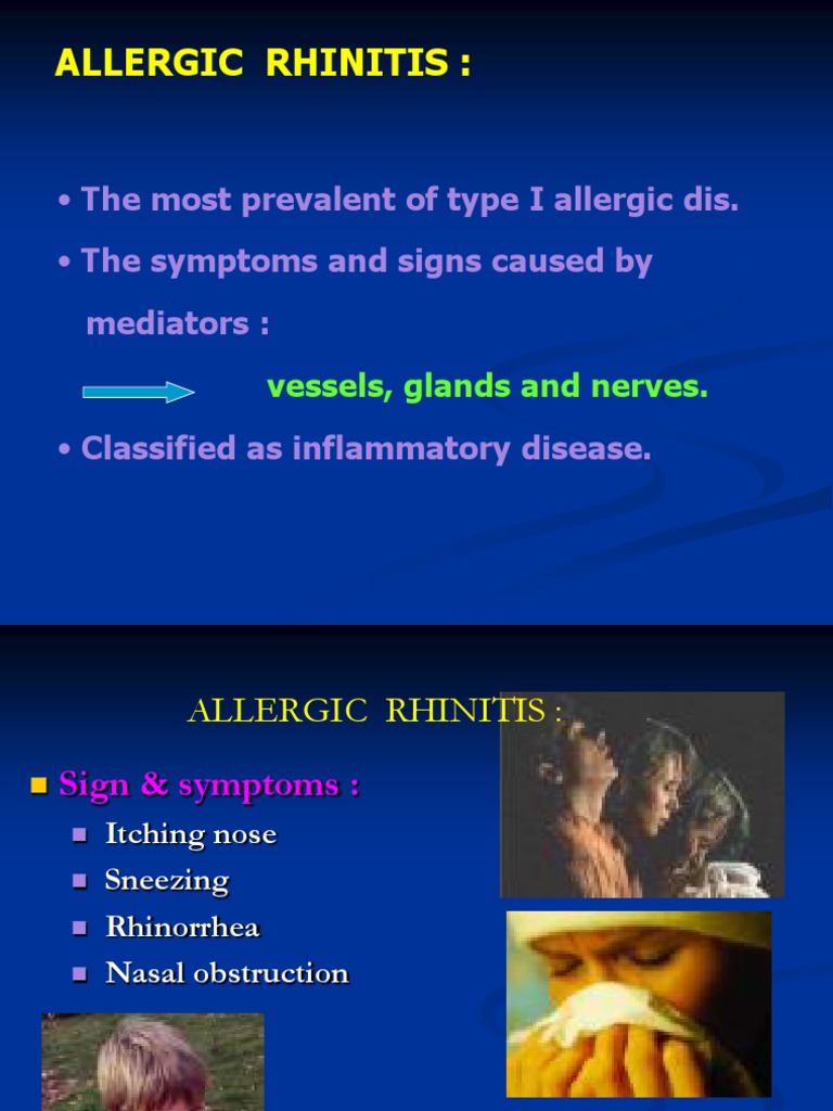 Understanding Allergic Rhinitis Symptoms | PDF | Allergy | Allergen