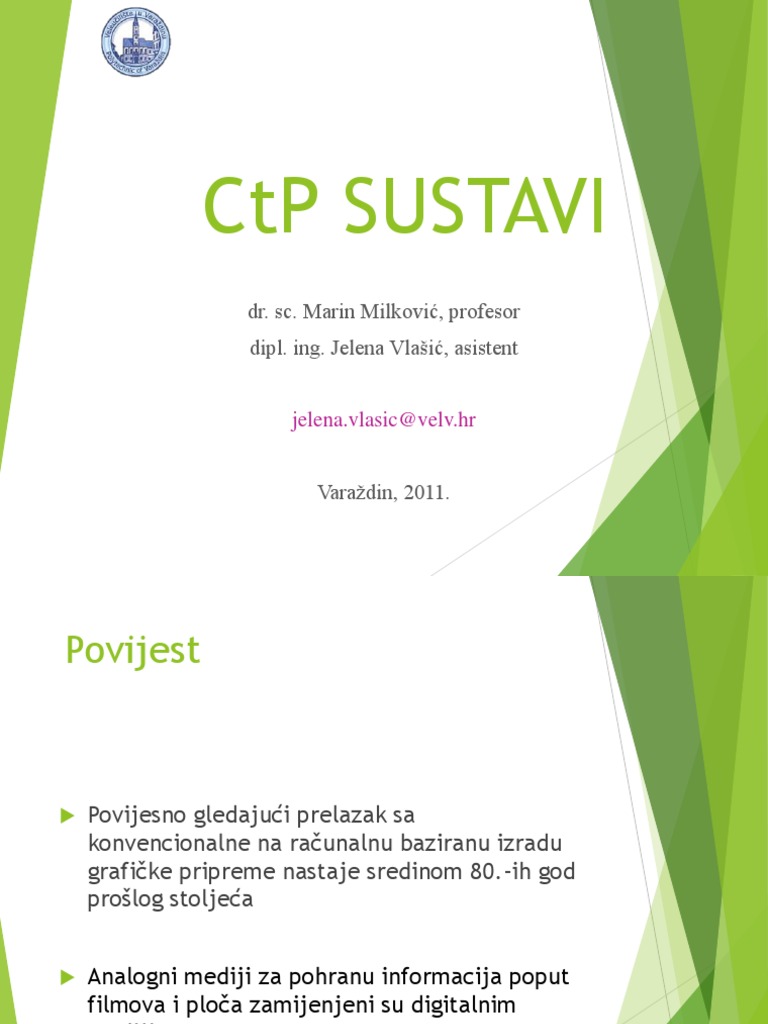 CTP SUSTAVI Predavanje | PDF