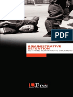 Administrative Detention... Justifying Human Rights Violations Report