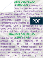 Analisis de Flujo Vehicular