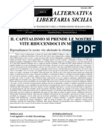 Alternativa Libertaria Sicilia - Settembre 2009
