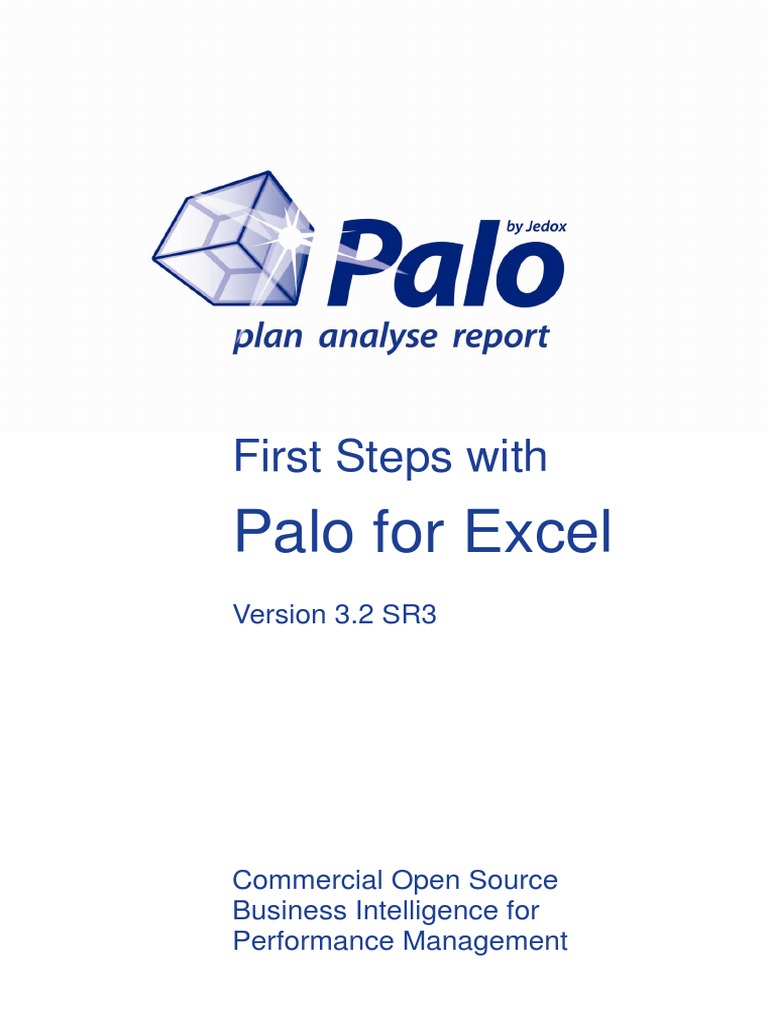 First Steps With Jedox For Excel 32 Manual | PDF | Microsoft Excel ...