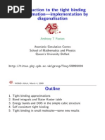 Download Introduction to tight binding by vg51 SN22222688 doc pdf