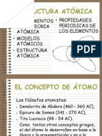 El Atomo y La Estructura Atomica