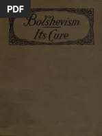 Bolshevism; Its Cure by David Goldstein (c1919)