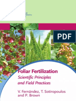 Dra. Victoria Fernández - Foliar Fertilization