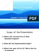 MCU - The - K To - 12 - Curriculum