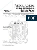 Reglamento Interior de La Secretaría de Seguridad Pública Del Estado (22-SEP-2012)