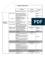 Jadwal Kegiatan