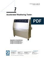 Accelerated Weathering Tester: Technical Manual