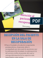 Atención Al Paciente en Recuperación