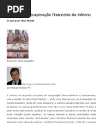 Michael Hudson-O Plano de Recuperacao Financeira Do Inferno