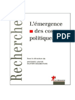 Lolive, Jacques e Soubeyran, Oliver - L'Émergence Des Cosmo-Politiques (Recherches) Tradu