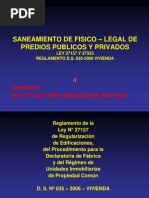 Curso Saneamiento 4 Reglamento Art 125 - Dispos Final