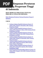 Download Buku Himpunan Peraturan Tentang Perguruan Tinggi Di Indonesia by Is OneHeart SN222255863 doc pdf
