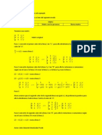 Formulario Matrizes