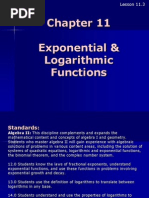 Lesson 11 3 Logarithms Exponents