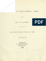 Cathedral of Notre-Dame Paris by Rev. Dr. Scadding (1898)