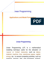 Linear Programming 2012-13
