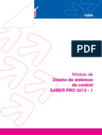 Modulo de Diseño de Sistemas de Control 2013-1