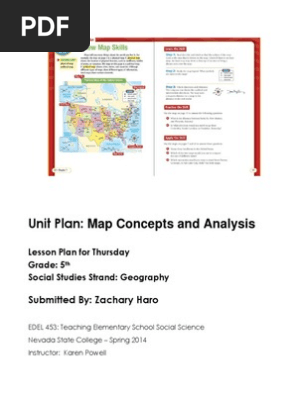 EDEL453 Spring2014 ZacharyHARO Unit Plan Thursday