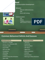 Elementary School Behavior and Communication Development for Students with Autism
