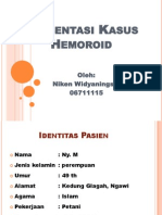 Presentasi Kasus Hemoroid