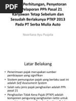 Download Analisa Perhitungan Penyetoran Dan Pelaporan PPh Pasal by Nasrul Setiawan SN222284449 doc pdf