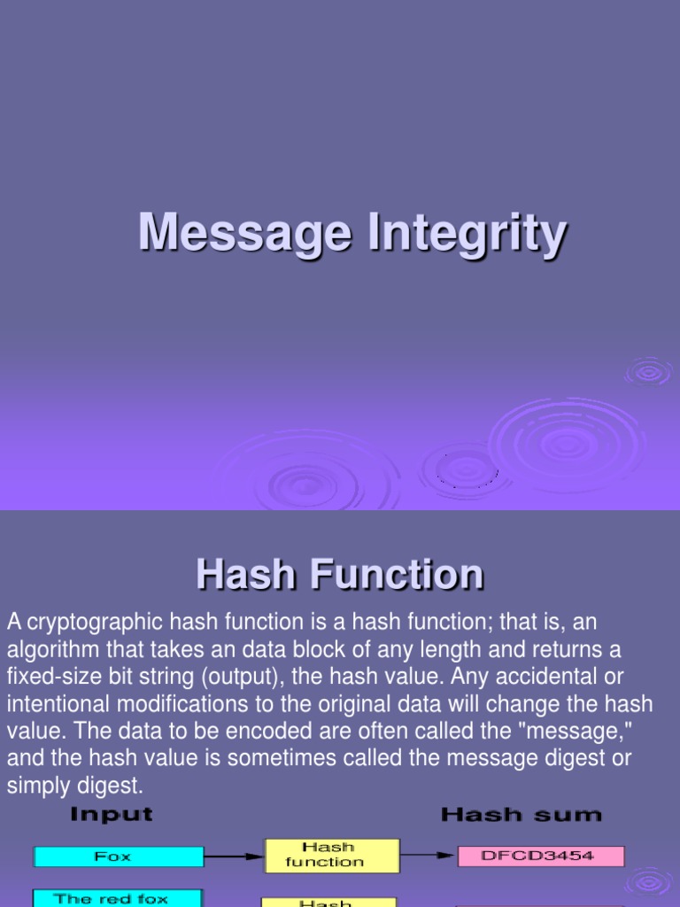 Understanding Cryptographic Hash Functions | PDF | Algorithms And Data  Structures | Fault Tolerance