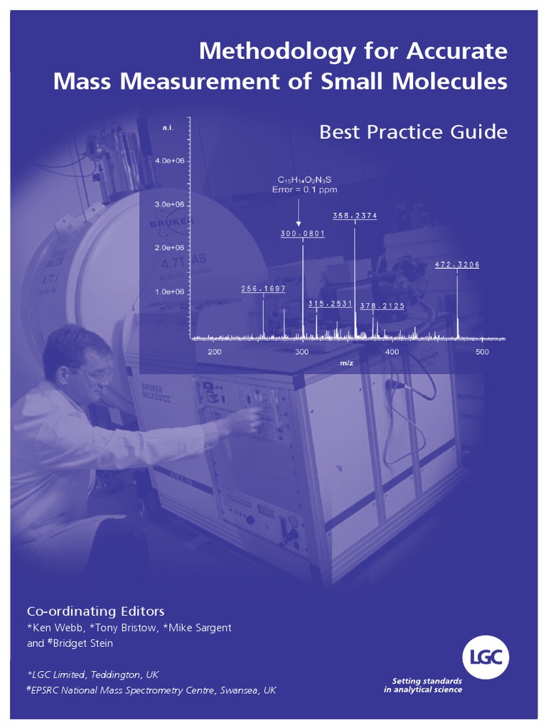 Accurate Mass Measurement_guide.pdf | Mass Spectrometry | Valence