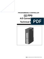 FP0 A D ConverterUnitTechnicalManual ARCT1F321end