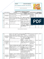 Grelha Preenchida Planificação Da Unidade de Trabalho Capa Criativa