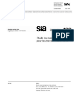 199 - F - Etude Du Massif Rocheur Pour Les Travaux Souterrains