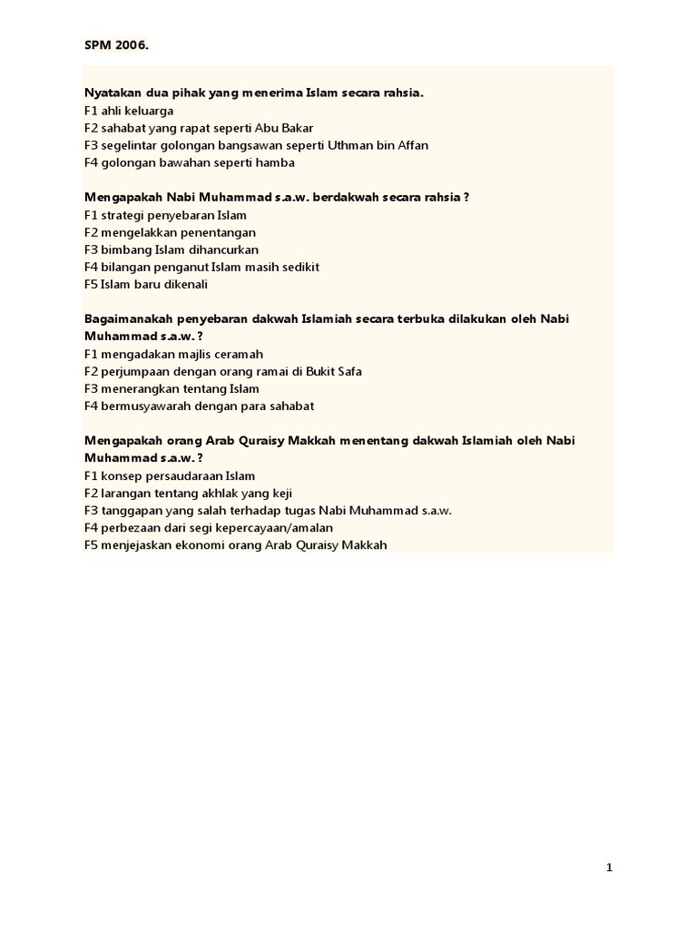 Sejarah Tips Pdf