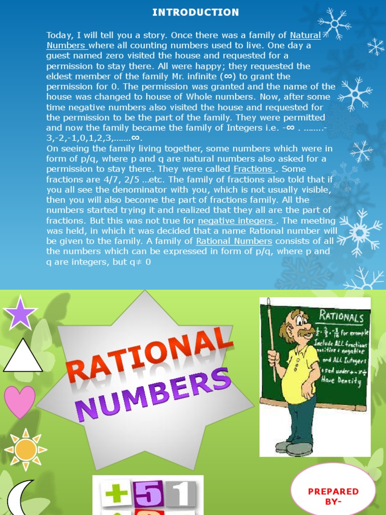 Understanding Rational Numbers | PDF | Fraction (Mathematics ...