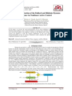 Anti-Synchronization of The Bullard and Rikitake Dynamo Systems Via Nonlinear Active Control