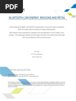 Bluetooth Low Energy Beacons Retail Wp