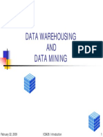 Data Warehousing AND Data Mining: February 22, 2009 ICS426: Introduction 1