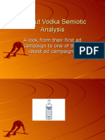 Absolut Vodka Semiotic Analysis