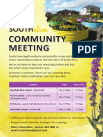 Community Meeting Poster 2014