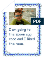 I Am Going To The Spoon Egg Race and I Liked The Race